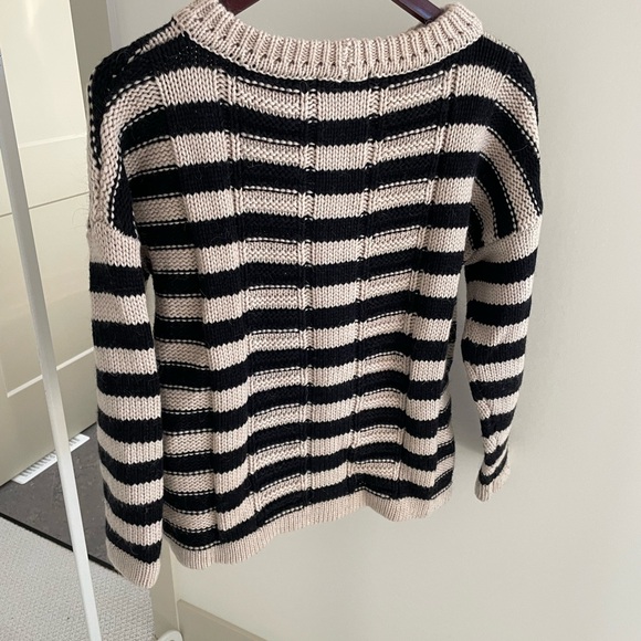 Sessun stripe sweater size small - Picture 3 of 4